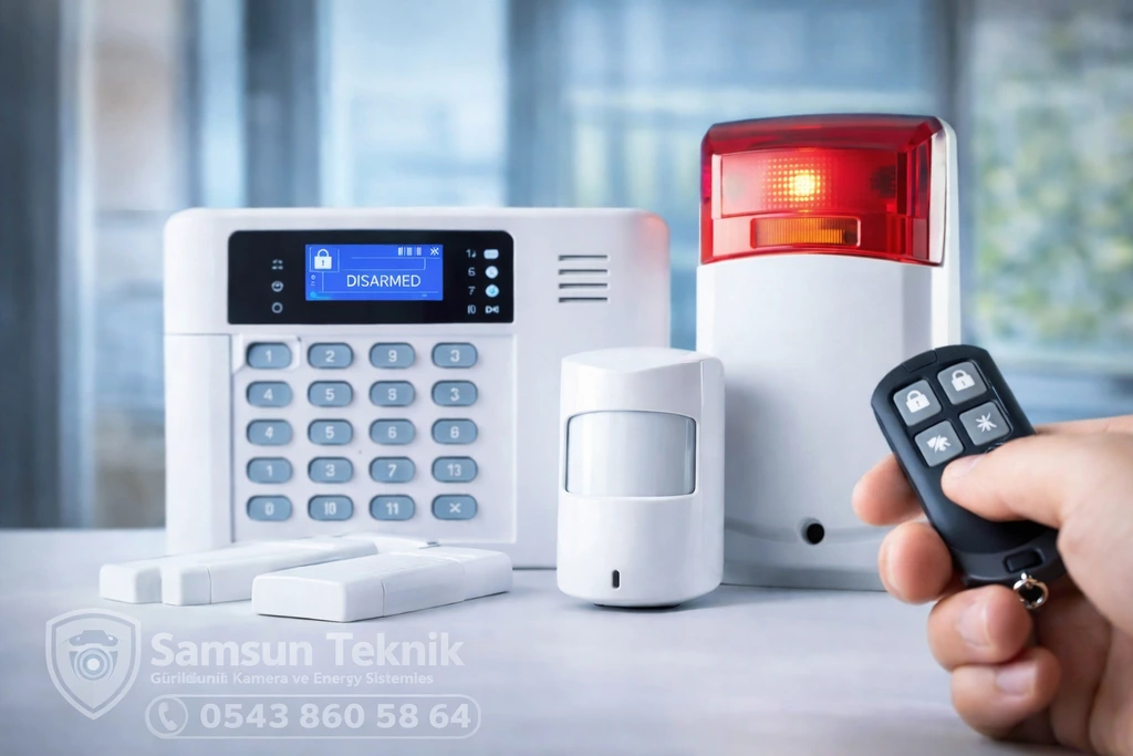 Samsun alarm sistemleri ev ve iş yeri hırsız alarmı kurulumu