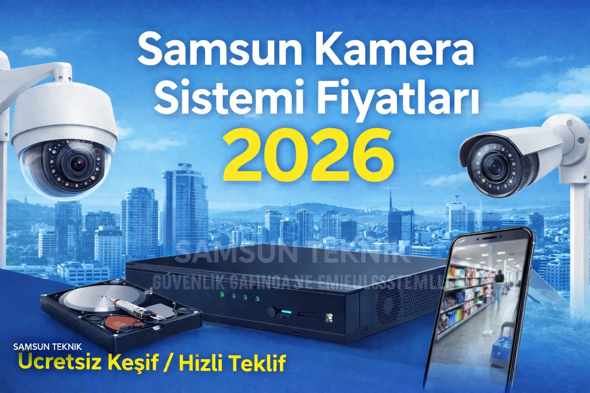 Samsun kamera sistemleri fiyatları 2026