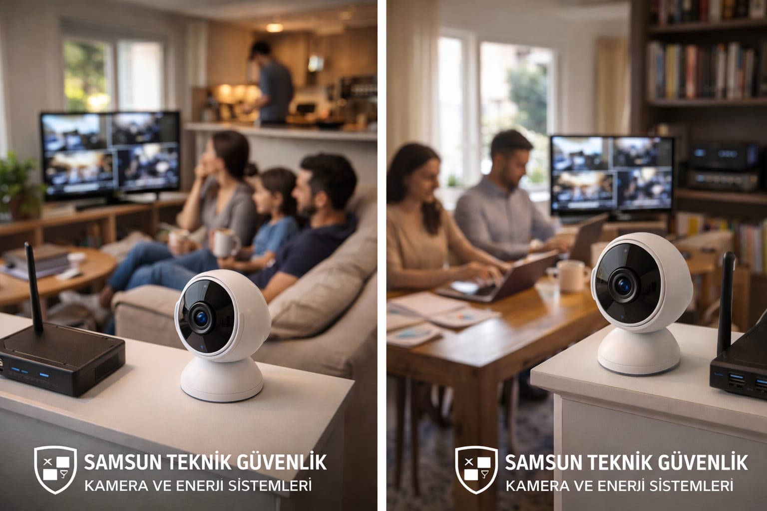 Samsun akıllı sistemler kurulumu otomasyon güvenlik enerji kontrol