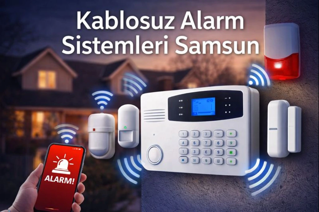 kablosuz alarm sistemleri Samsun