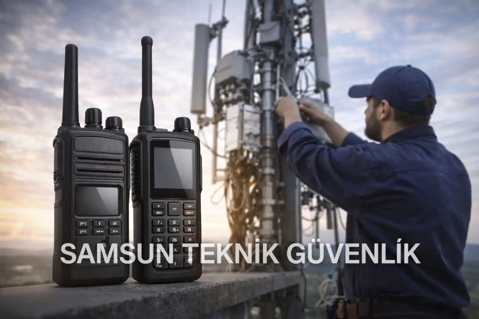 Samsun telsiz haberleşme sistemleri kurulumu Atakum Canik İlkadım Tekkeköy