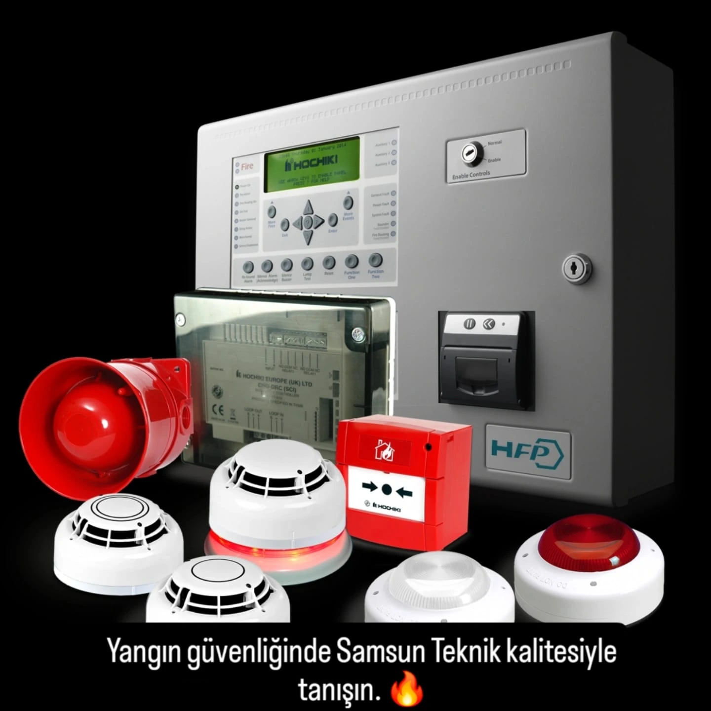 Samsun yangın alarm sistemleri kurulumu Atakum Canik İlkadım Tekkeköy