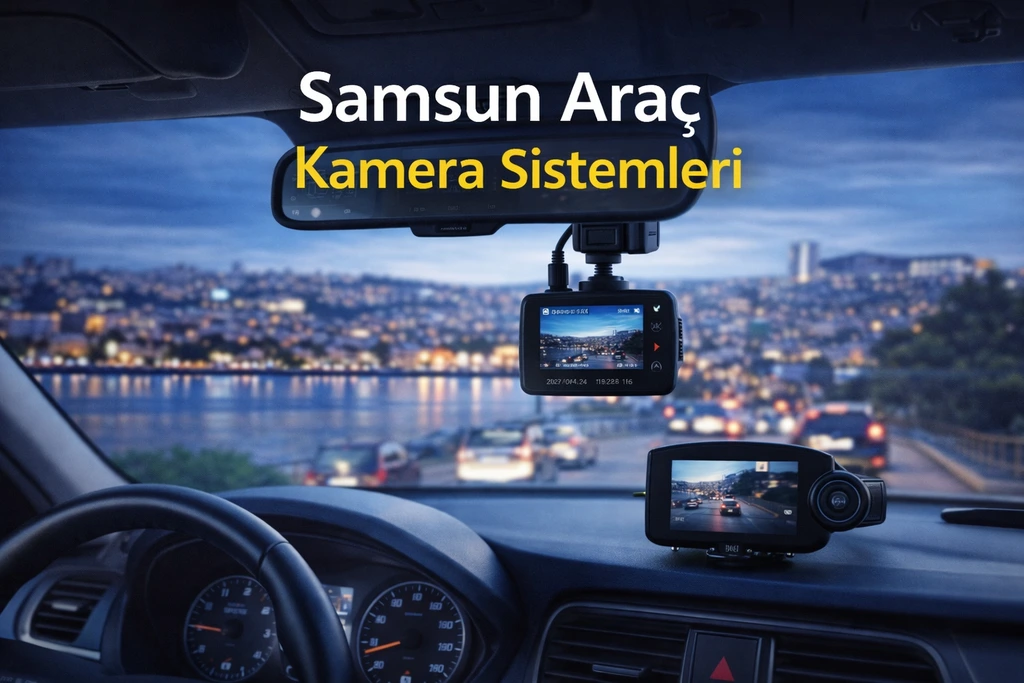 samsun araç kamerası
