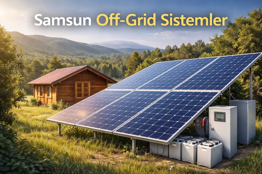 Samsun off-grid güneş enerjisi sistemleri