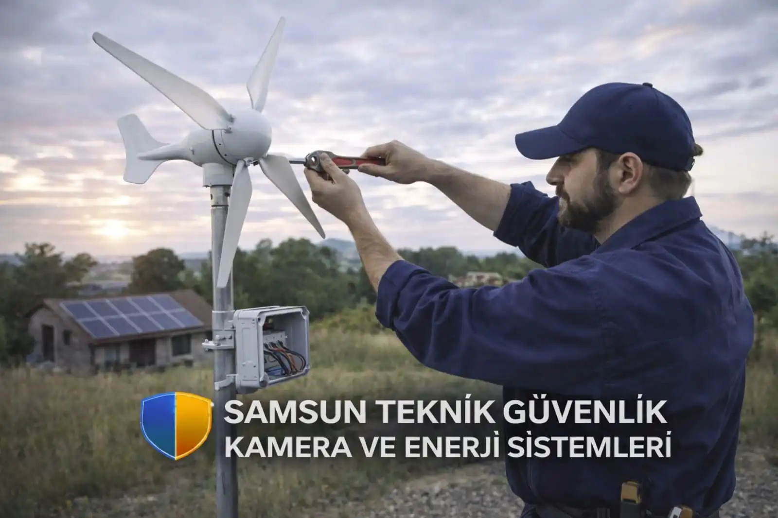 Samsun Rüzgar Türbini Sistemleri: Ev Tipi Türbin Kurulumu ve Maliyet Rehberi (2026)